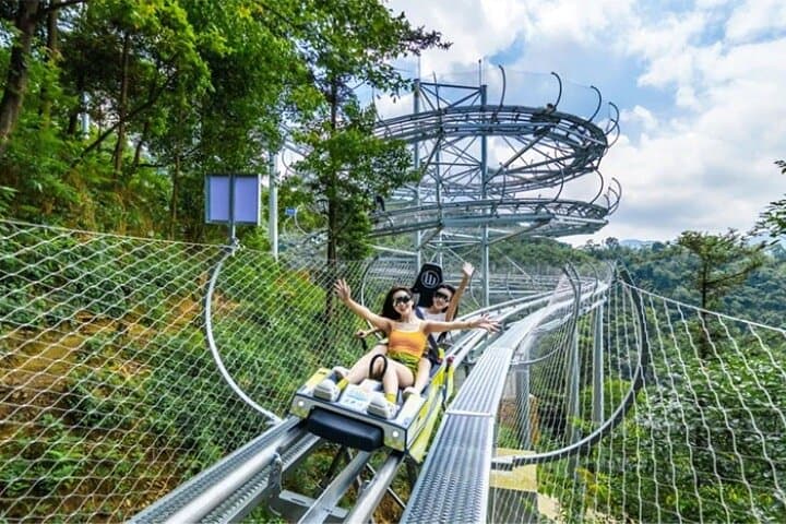 Gulong Gorge Skywalk, Waterfall & Rafting Day Trip from Dongguan photo 2