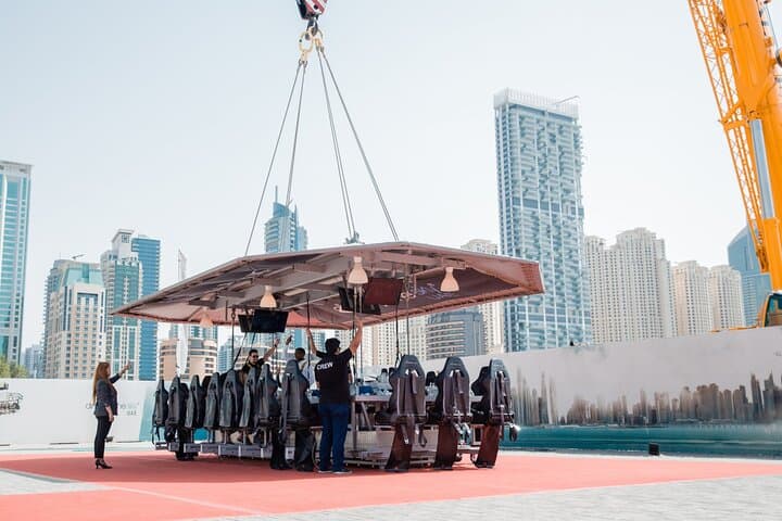Dinner in the Sky Dubai: 50-Meter Aerial Dining Over the Palm photo 2