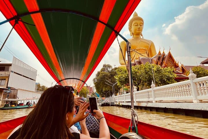 Hidden Bangkok Longtail Boat Tour: Canal Life and Big Buddha in 2 Hours photo 3