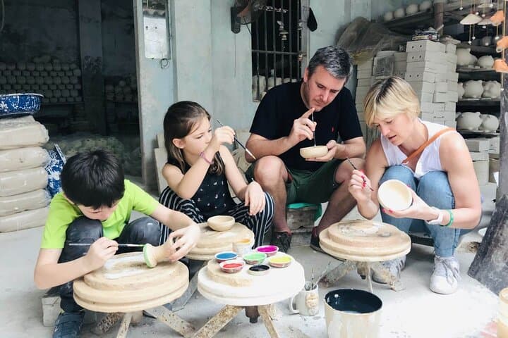 Half-Day Jeep Tour to Bat Trang Ceramic Village — Pottery Class & Hanoi Countryside photo 1