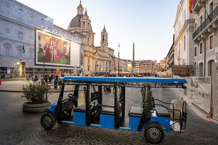 Rome Golf Cart Tour with Gelato — Panoramic Small-Group Highlights photo 2