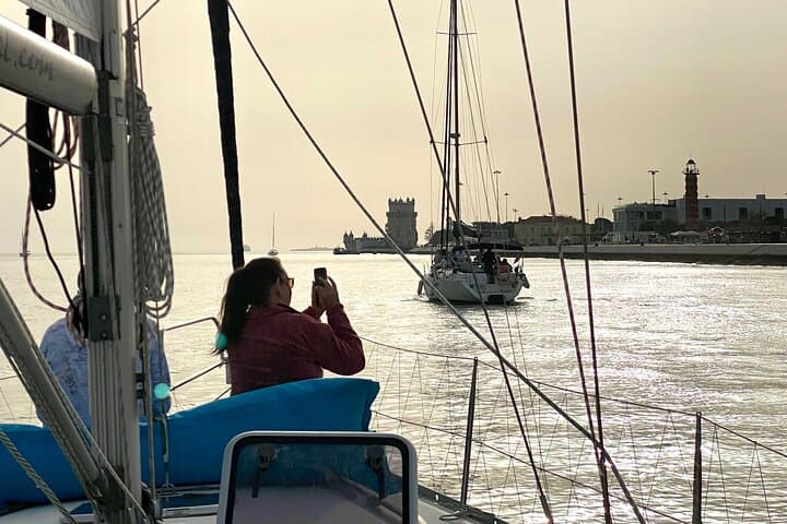 Hands-On Lisbon Sailing on the Tagus: Private 3‑Hour Sail & Swim photo 3