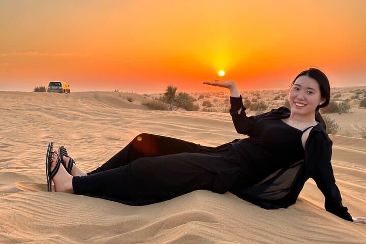 Dubai Desert Safari: Dune Bashing, Camel Rides, Sandboarding & Live BBQ photo 6