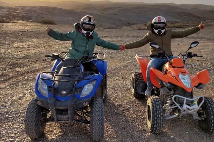 Agafay Desert Luxury Quad Biking, Sunset Dinner & Live Shows from Marrakech photo 5