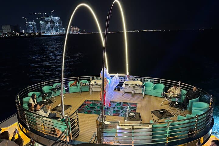 Dubai Marina Dhow Dinner Cruise: Night Buffet, Live Shows & Skyline Views photo 5