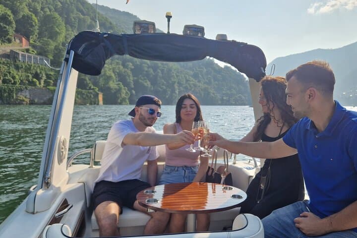 Lake Como Private Boat Tour with Aperitivo: Bellagio, Varenna & Villas
