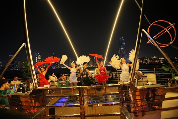 Dubai Marina Dhow Dinner Cruise: Night Buffet, Live Shows & Skyline Views photo 6