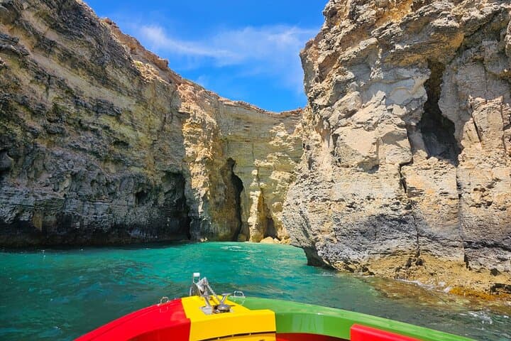 Private Speedboat to Comino's Blue Lagoon: 4-Hour Snorkel & Cave Tour photo 6