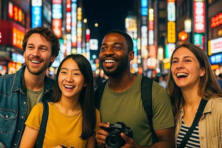 4-Hour Private Night Tour in Shibuya & Shinjuku — Evening Walk with a Local Guide photo 1
