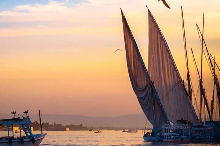 Private 2-Hour Felucca Sunset Sail on the Nile in Luxor
