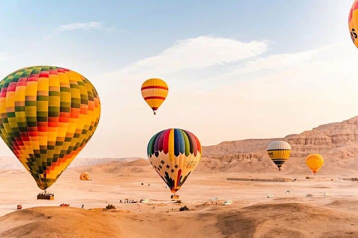 Sunrise Hot Air Balloon Over Luxor — Fly Above Ancient Thebes photo 4