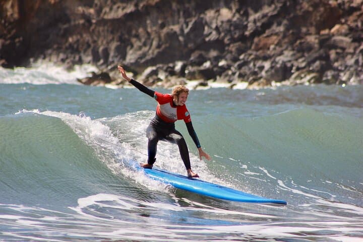 Madeira Surf Lessons with Aroundfreedom Surf School — Beginner to Intermediate Surfing