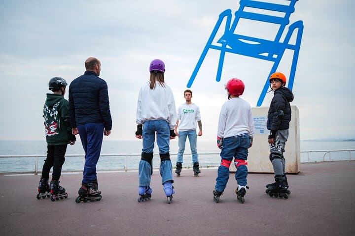 Sunset Rollerblading on Nice's Promenade des Anglais with Local Meal & Live Music photo 6