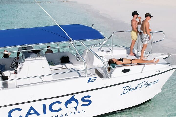 Half-Day Private Boat Charter to Little Water Cay & Barrier Reef, Providenciales photo 2