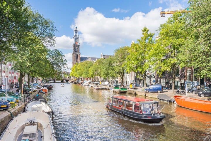 Private Electric Booze Cruise Through Amsterdam's Canals