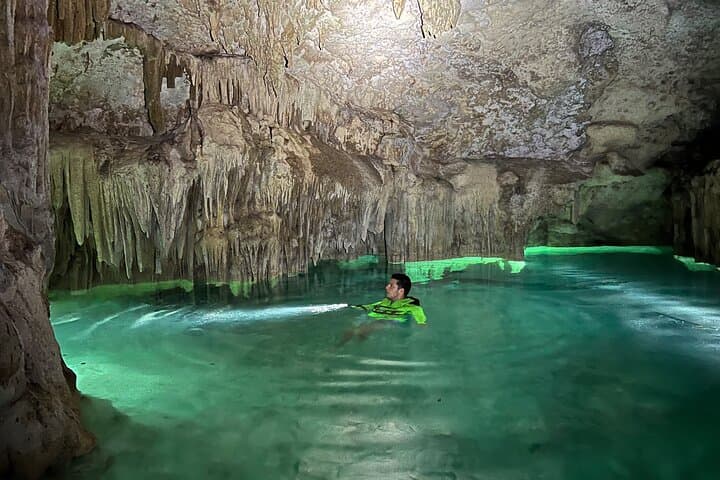 Guerrero Maya: Tulum, Falcon Nest Cenote & Sayab Cavern Day Tour