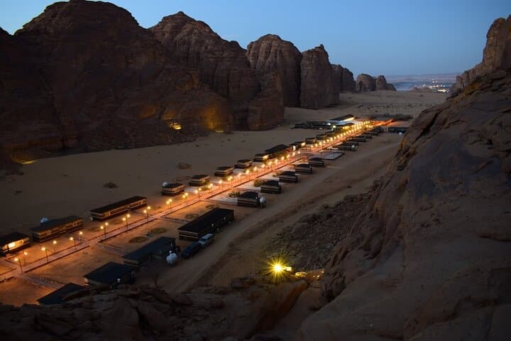 Sahary AlUla Resort 3-Day Desert Getaway: Hegra, Elephant Rock & Hot Air Balloon