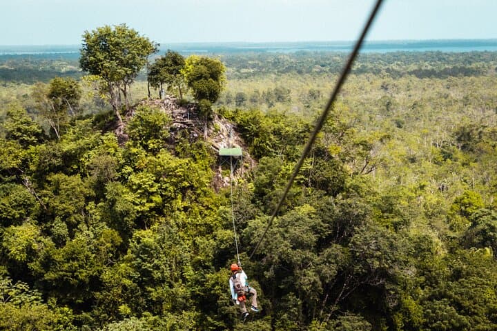 Zona Magica Zipline & Manatee River Tubing: Belize Day Trip with Lunch photo 5