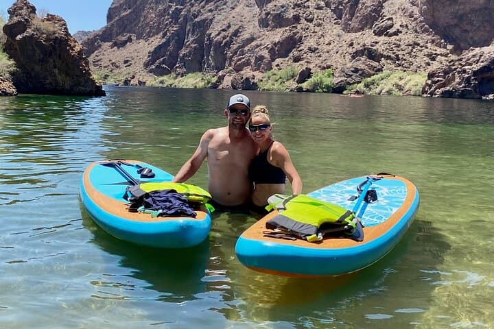 Stand-Up Paddleboarding Willow Beach: SUP the Colorado River to Emerald Cave photo 2