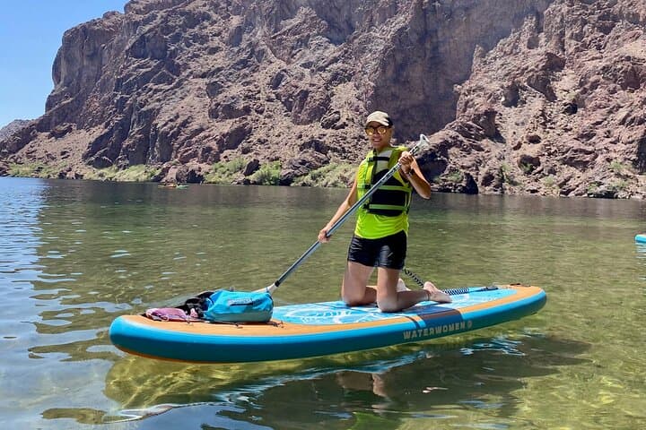 Stand-Up Paddleboarding Willow Beach: SUP the Colorado River to Emerald Cave photo 5