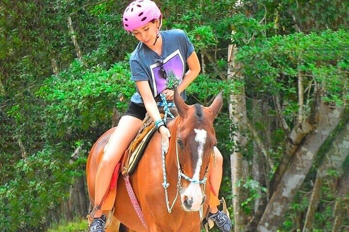 Puerto Morelos Mayan Jungle: ATV, Zipline, Horseback & Cenote Swim photo 3