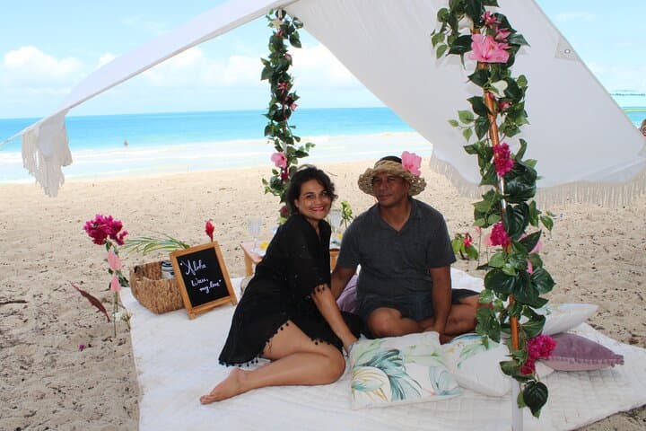 luxury-beach-picnic-on-oahu-kooolau-coast-private-setup photo 2