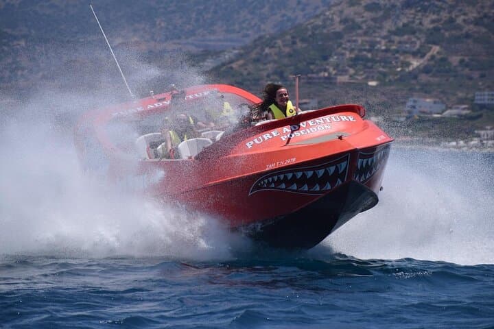 Jet Boat Adrenaline: 1-Hour High-Speed Ride from Hersonissos, Crete photo 5