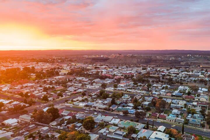 Scenic Helicopter Flight Over Broken Hill — Outback Aerial Tour