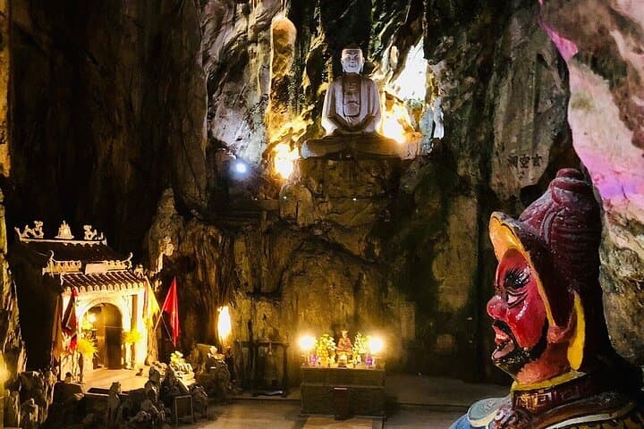 Da Nang Marble Mountains & Monkey Mountain Night Tour with Han River Cruise photo 2