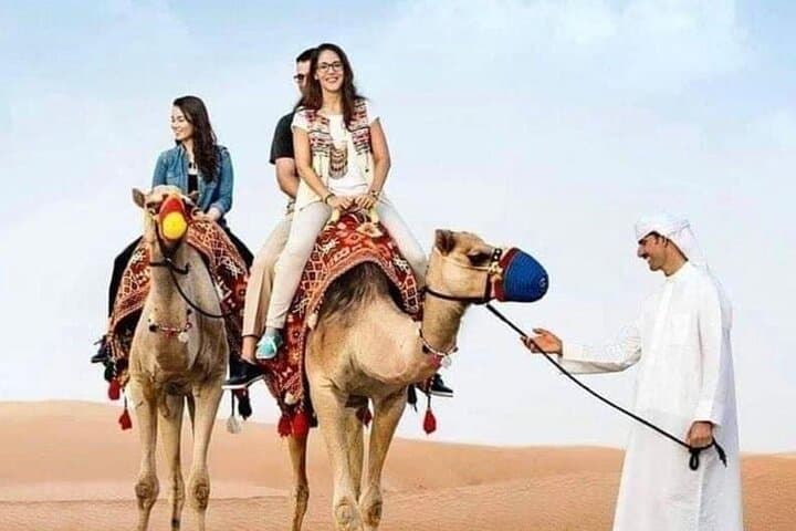 Dubai Desert Safari: Dune Bashing, Camel Ride & Bedouin BBQ Experience photo 2