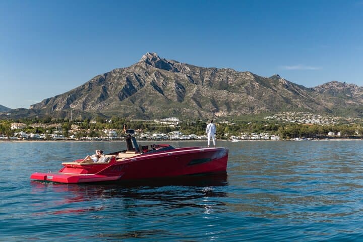 Private Carbon-Fiber Yacht Tour Marbella: 2-Hour Luxury Speed Cruise photo 1
