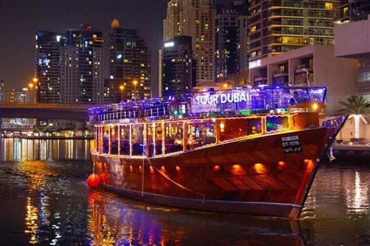 Royal Indian Dinner Dhow Cruise in Dubai Marina photo 2