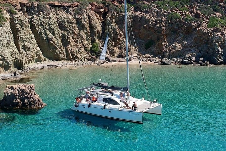 Full-Day Catamaran to Kleftiko & Polyaigos — Milos Sailing and Snorkel Adventure photo 3