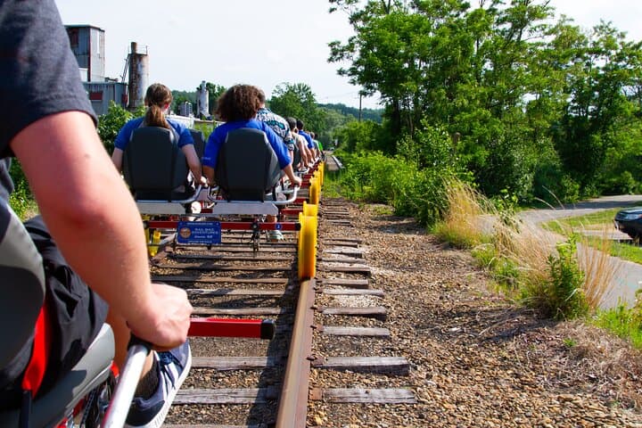 Pedal the Rails: Granite State Rail Bikes Along Lake Winnisquam photo 2