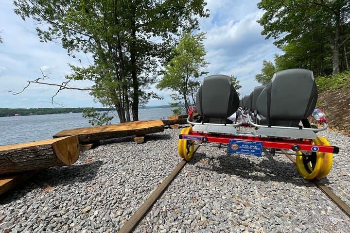 Pedal the Rails: Granite State Rail Bikes Along Lake Winnisquam photo 5