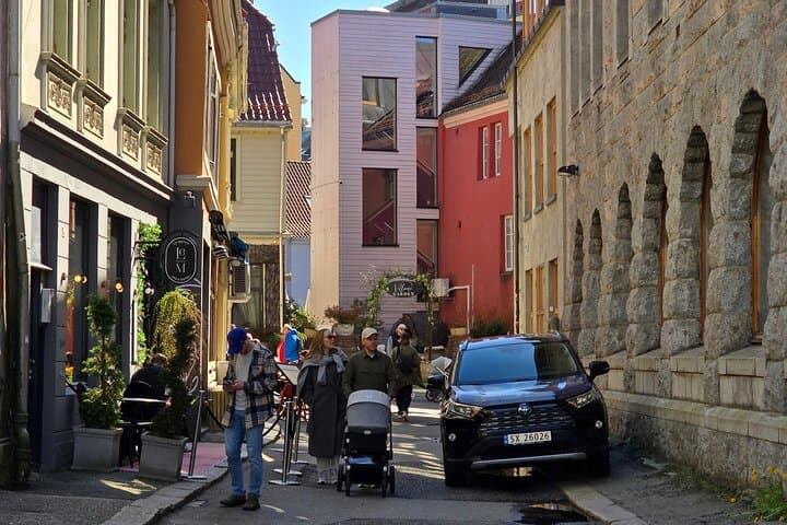 Bergen with a Local: Fløyen Views, Fantoft Stave Church & City Walk photo 4
