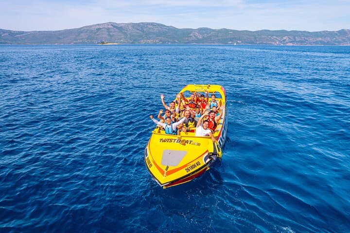 Twistboat Water Roller Coaster in Lumbarda: Jet-Boat Adventure on Korčula photo 3