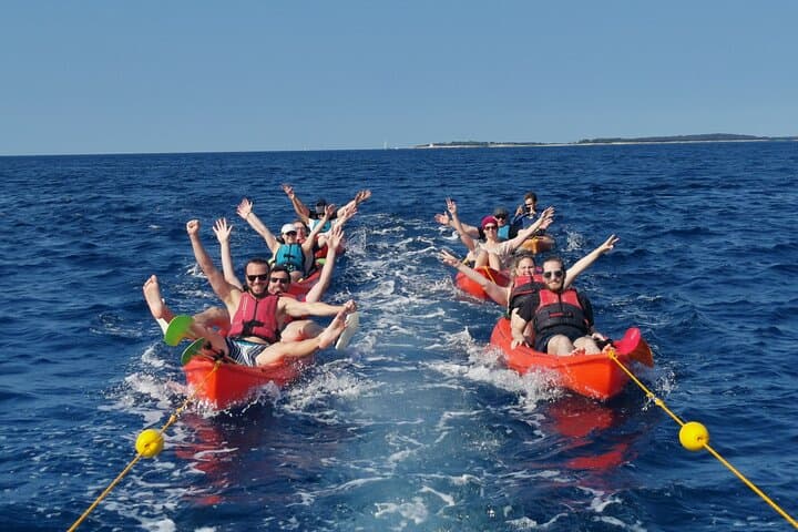 Pula Sea Adventure: Kayak, Snorkel & Cliff Jump at Muzil Peninsula