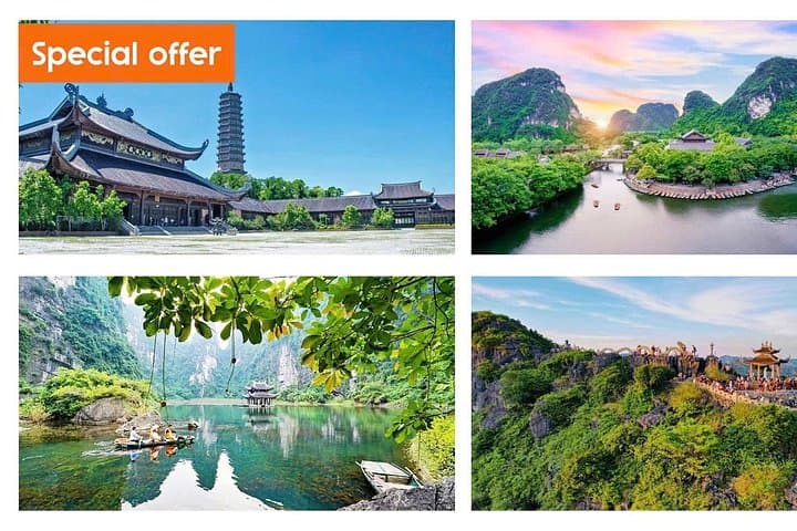 Ninh Binh Highlights: Hoa Lu, Bai Dinh, Trang An, Tam Coc & Mua Cave Day Tour photo 1