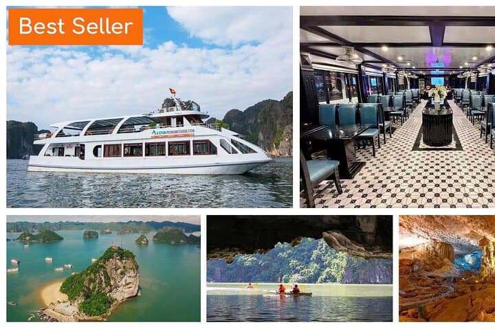 Halong Bay Day Cruise from Hanoi — Tuan Chau Highlights & Optional Kayaking