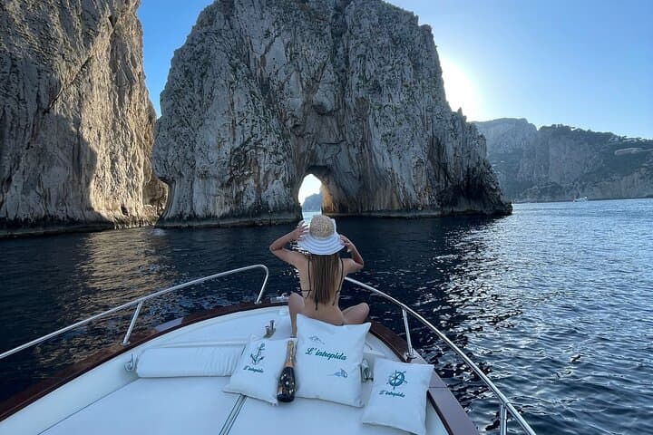Private Capri Boat Tour: Swim, Sightsee & Sail Around Capri photo 5