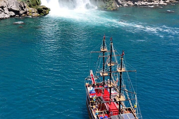 Pirate Boat Cruise to Düden Waterfall — Antalya Coastal Swim & Lunch photo 2