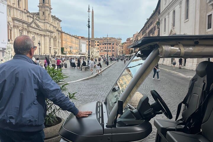 Cruise Rome's Ancient Streets: 4-Hour Private Golf Cart Tour photo 2
