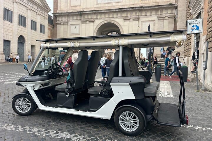 Cruise Rome's Ancient Streets: 4-Hour Private Golf Cart Tour photo 4