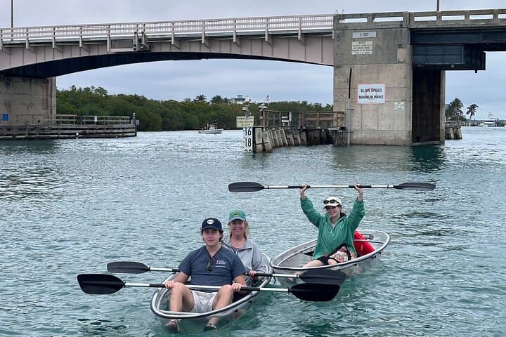 Sunset Clear Kayak Tour — Paddle Jupiter Island to Peanut Island photo 6
