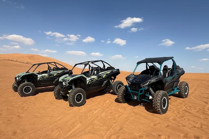Dubai Desert Rush: Dune Bashing, Buggy Rides & Keshta Desert Camp Experience