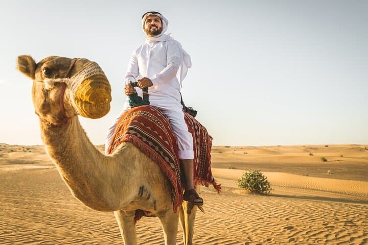 Dubai Dunes Trio: Buggy Rides, Sandboarding & Camel Treks in the Red Desert photo 2