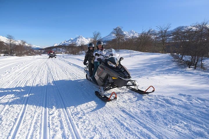 Lake Escondido Experience: Motorcycle, Snowmobile & Snowshoe Day Tour from Ushuaia photo 4