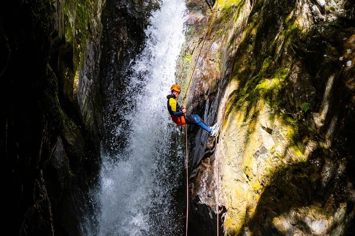 Canyoning the Marc Gorge: Guided Jumps, Abseils & Natural Slides in the French Pyrenees photo 4