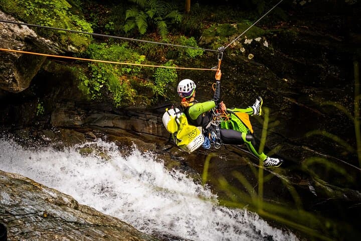 Canyoning the Marc Gorge: Guided Jumps, Abseils & Natural Slides in the French Pyrenees photo 5